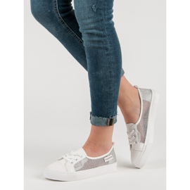 Baskets en maille MCKEYLOR blanche 1