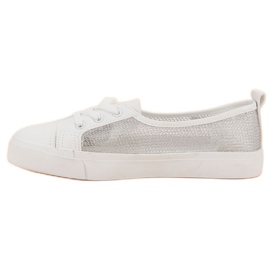 Baskets en maille MCKEYLOR blanche 3