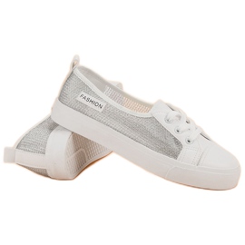 Baskets en maille MCKEYLOR blanche 4