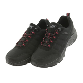 DK 18378 baskets softshell le noir rouge 3