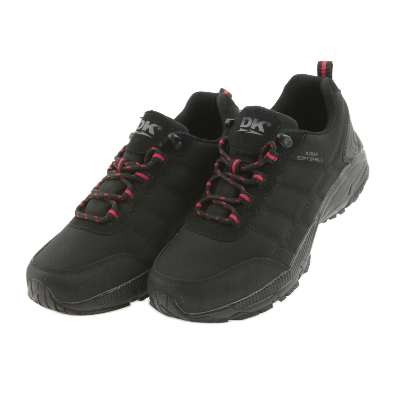 DK 18378 baskets softshell noir rouge 3