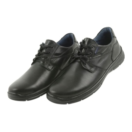 Badura chaussures noires pour hommes confort 3509 4