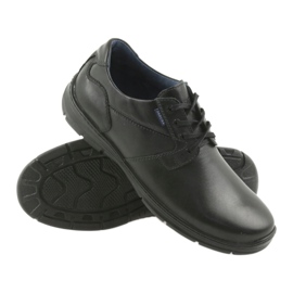 Badura chaussures noires pour hommes confort 3509 3