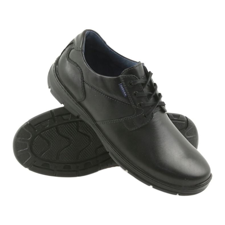 Badura chaussures noires pour hommes confort 3509 3