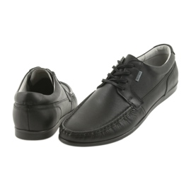 Mocassins homme Badura noirs noués 3175 le noir 4 Mocassins homme Badura noirs noués 3175 le noir 4