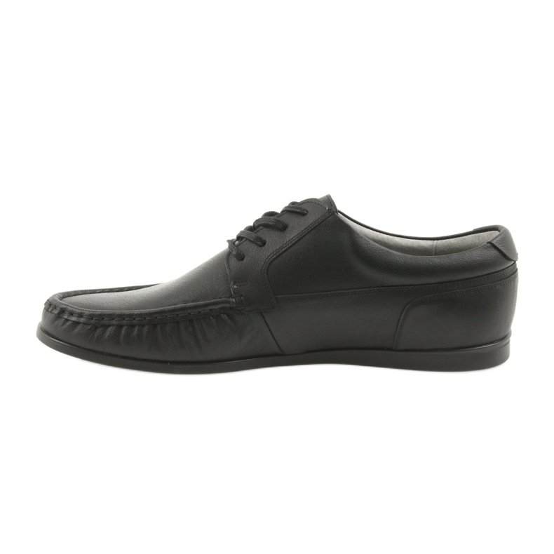 Mocassins homme Badura noirs noués 3175 2