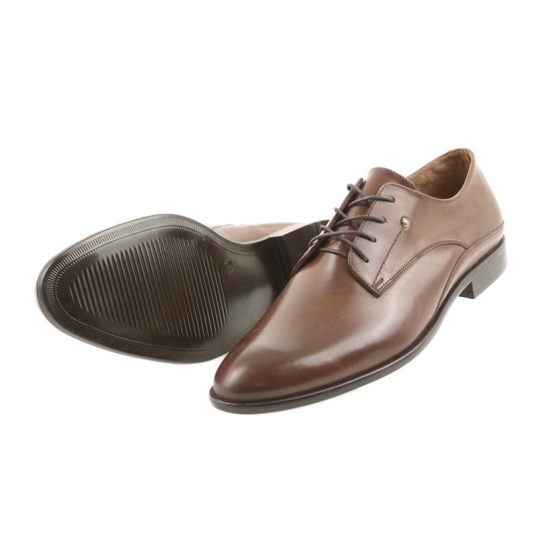 Chaussures à lacets Badura pour hommes 7777 marron brun 5