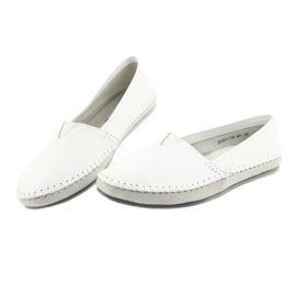Mocassins femme Filippo 031 blanc blanche gris 3