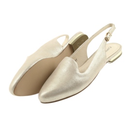 Caprice lordsy chaussures femme dorées 29400 4