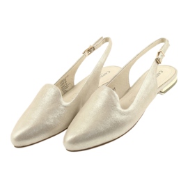 Caprice lordsy chaussures femme dorées 29400 3