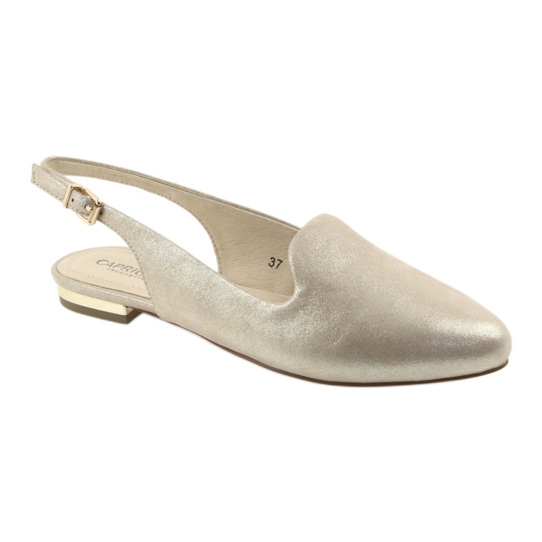Caprice lordsy chaussures femme dorées 29400 1