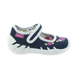 Chaussures enfant Befado 109P170 gris bleu marine 1