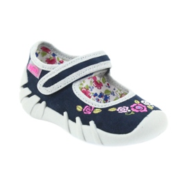 Chaussures enfant Befado 109P170 gris bleu marin 2