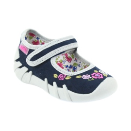 Chaussures enfant Befado 109P170 gris bleu marine 2