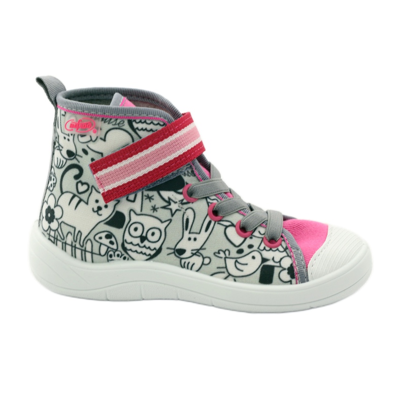 Befado chaussures pour enfants motif à colorier 268X064 multicolore 1