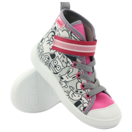 Befado chaussures pour enfants motif à colorier 268X064 multicolore 4