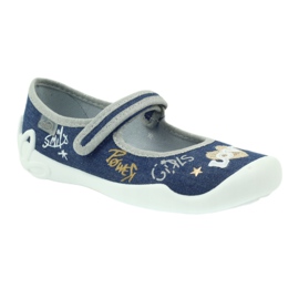 Chaussures pour enfants Befado 114Y313 bleu gris 1
