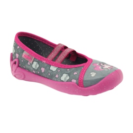 Befado chaussures pour enfants 116X238 gris rose 1