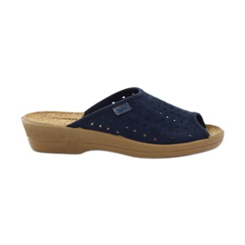 Befado chaussures pour femmes pu 581D186 bleu marine 2