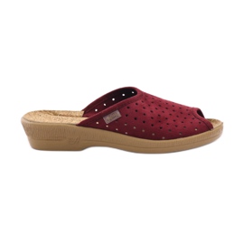 Befado chaussures pour femmes pu 581D187 multicolore rouge 2