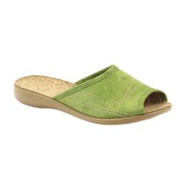 Befado chaussures pour femmes pu l 254D021 vert 1