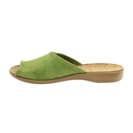 Befado chaussures pour femmes pu l 254D021 vert 2