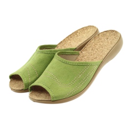 Befado chaussures pour femmes pu l 254D021 vert 4