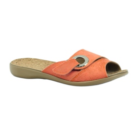 Befado chaussures pour femmes pu 265D006 orange 1
