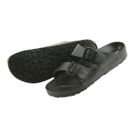 Pantoufles profilées Atletico noires pour hommes 4