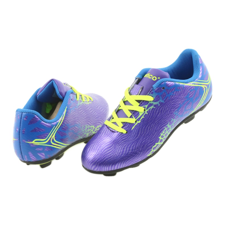 Chaussures de sport pour garçons Atletico 76632 mélange de couleurs roses et violets 5 Chaussures de sport pour garçons Atletico 76632 mélange de couleurs roses et violets 5