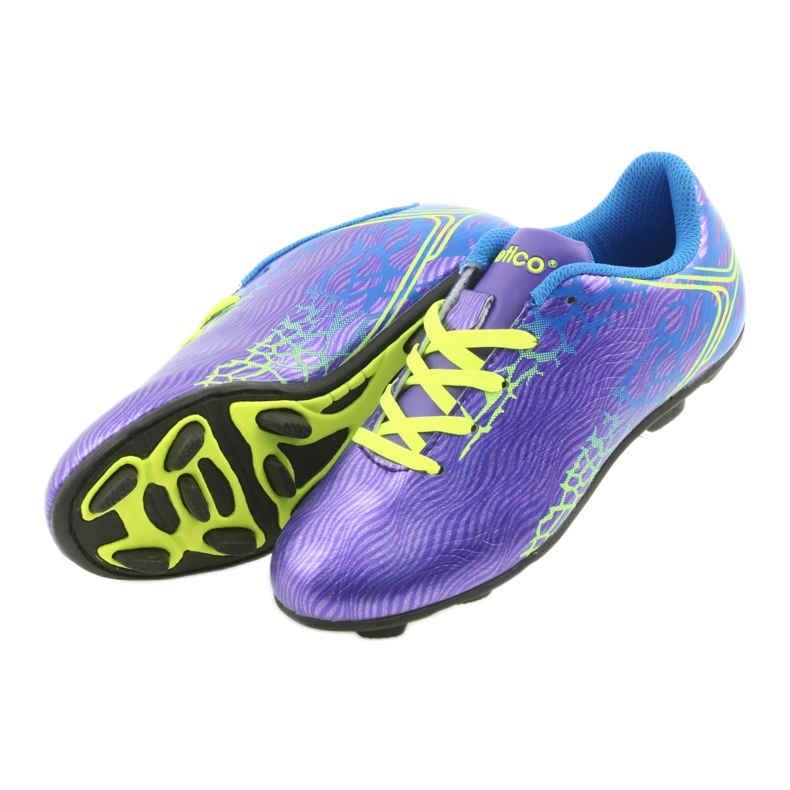 Chaussures de sport pour garçons Atletico 76632 mélange de couleurs roses et violets 4 Chaussures de sport pour garçons Atletico 76632 mélange de couleurs roses et violets 4