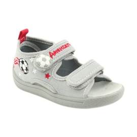 American Club Chaussures enfants pantoufles sandales garçons boule américaine 35/19 le noir rouge gris 1