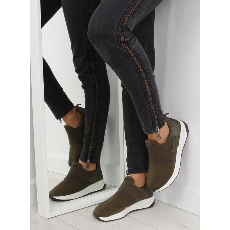 Chaussures de sport pour femmes vertes NB151P Army Green 2