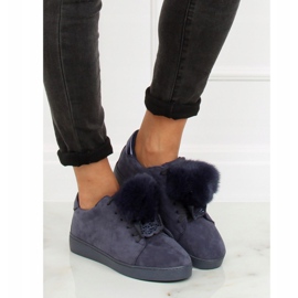 Baskets femme bleu marine 68-95 Bleu 1