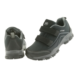 Chaussures de sport softshell pour enfants ADi American Club noir gris 6
