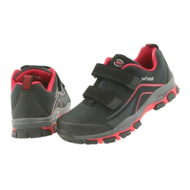 ADI American Club WT09 / 19 chaussures de sport softshell pour enfants noir rouge 4