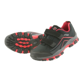 ADI American Club WT09 / 19 chaussures de sport softshell pour enfants noir rouge 3