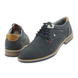 American Club Chaussures basses pour hommes Rhapsody RH08 brun bleu marin 5