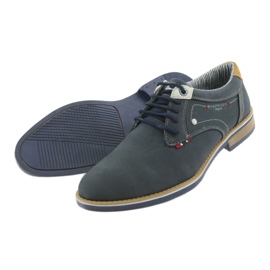 American Club Chaussures basses pour hommes Rhapsody RH08 brun bleu marin 4
