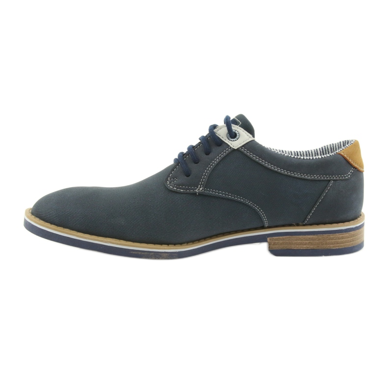 American Club Chaussures basses pour hommes Rhapsody RH08 brun bleu marin 2