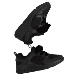 Noir 520-7 Chaussures de sport noires 1