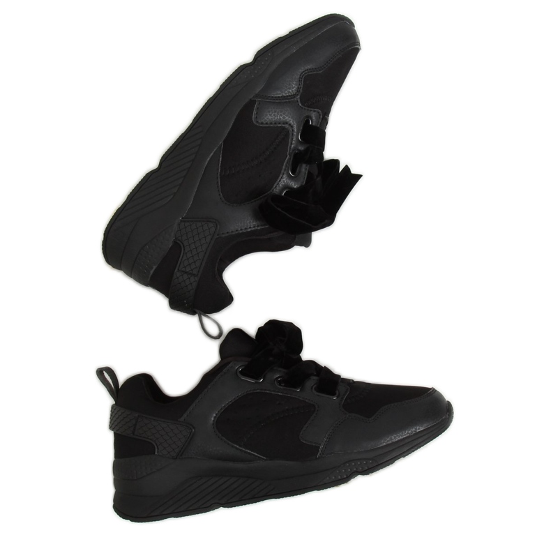 Noir 520-7 Chaussures de sport noires 1