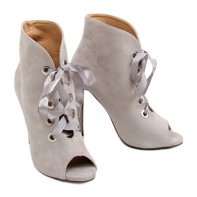 Gris Bottes doigts ouverts 680-32 Gris 1