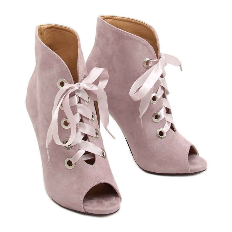 Chaussures violettes doigts ouverts 680-32 Violet 1