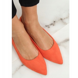 Ballerines orange pour femme 3157 Orange 1