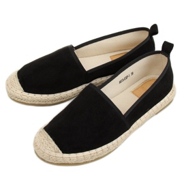 Espadrilles noires pour femmes A615-ESP-1 Noir le noir 3