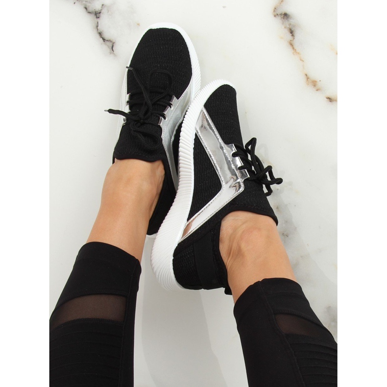 Noir AN-11 Chaussures de sport noires 2