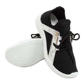 Noir AN-11 Chaussures de sport noires 1