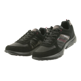 American Club ADI Chaussures de sport pour hommes Noir Américain HA16 le noir brun 3
