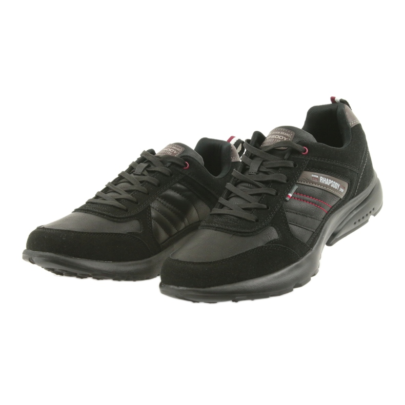 American Club ADI Chaussures de sport pour hommes Noir Américain HA16 le noir brun 3